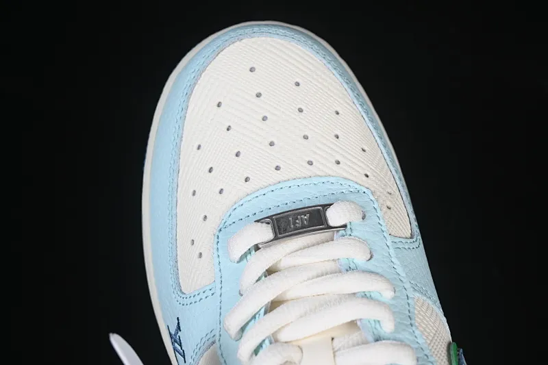 All categories Nk Air Force 1 Air Force series Nk Air Force 1 Low Air Force low-top Nike Air Force 1'07 Low LV joint white and blue Air Force 1 low-top casual sneakers YF9511-809